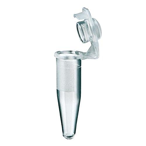 Eppendorf 951010006 Polypropylene PCR Tube, 0.2mL Capacity, Clear (Pack of 1000)