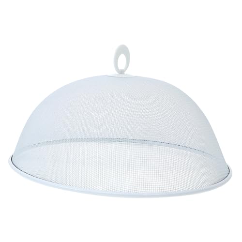 HOLIDYOYO 1 Pieza Cubierta de Mesa de Hierro Forjado manteles Cubierta de Hierro Protector Tapas de Comida por Comida con Cubierta de Plato de Restaurante Cubierta de Comida del hogar
