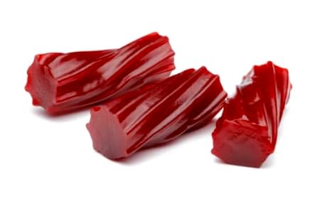 Classic Red Strawberry Licorice, Soft & Chewy, Candy, Vegan