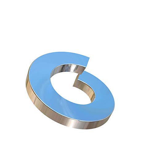 Allied Titanium 0000911, (Pack of 20) 1/4 inch Titanium Lock Washer, Grade 5 (Ti-6Al-4V)