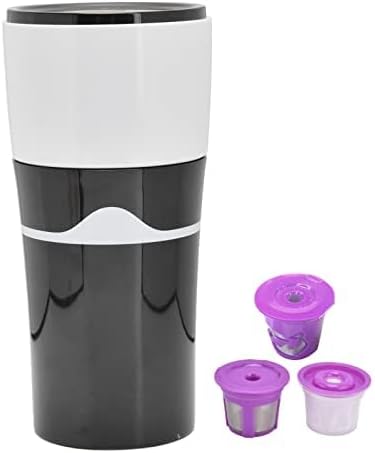 Miniatura 7 de 450 ml Portable Drip Coffee Machine, Espresso Machine, Travel Drip Coffee Machine, Hand Coffee Machine, Travel Gadgets, Manual Operated for Camping