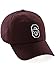 Daxton 3D Custom Alphabet AZ Letter Numbers Initial Baseball Dad Hat- Burgundy, Number 6