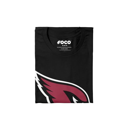 Image of FOCO Men's NFL Team Primary Logo Black Short Sleeve T-Shirt