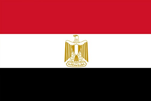 Imán REFRIDGERADOR de la bandera de Egipto