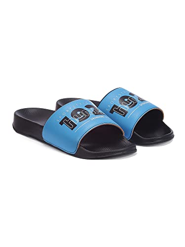 Image of hummel TREFF MEN SLIDERS Comfortable Cushioned Sole Arch Support Durable Lightweight Flexible Trendy Style Flip flops and Slippers Slides for Men Daily use Chappal