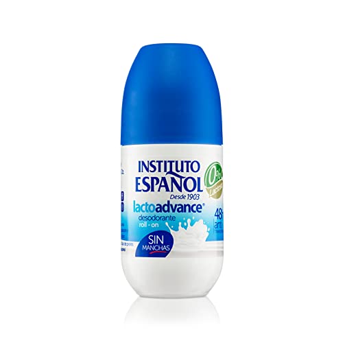 Instituto Español Desodorante Leche y Vitaminas - Sin Lactosa - Roll On 75 ML