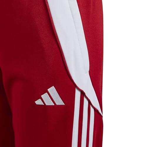 Adidas Unisex-Kid's Tiro 24 Training Pants, Team Power Red/White, Medium - image 5