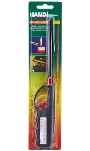 Set 6 encendedores largos para parrilla con gas butano recargable miniatura 2