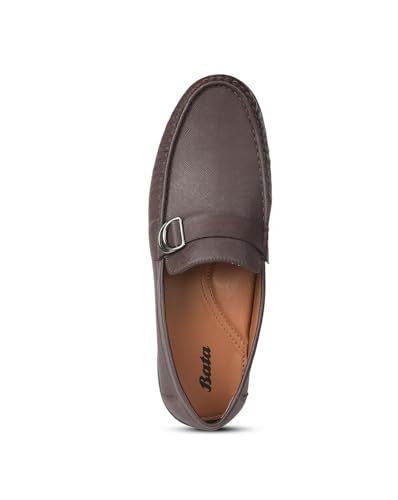 Image of Bata ,Maize E 24,Brown Men's Slipon Shoes