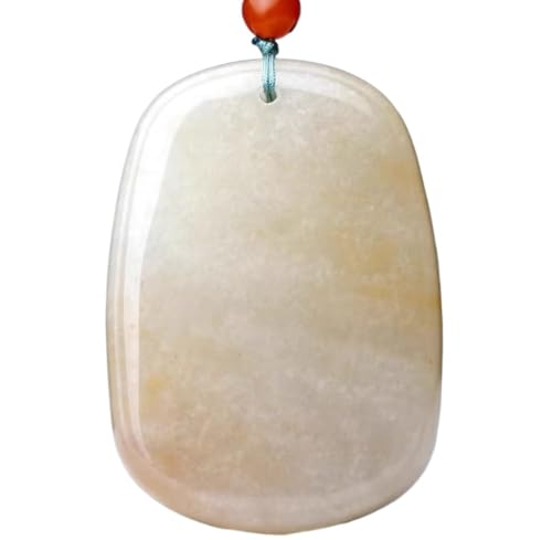 Pendentif en jade Jinsiyu véritable | Pendentif artisanal Yu Pei haut de gamme - 2