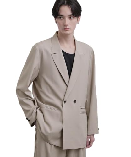 [ティーケー タケオキクチ] テーラードジャケット ダブルブレストジャケット 17045108 メンズ オフホワイト(003) 02(M)