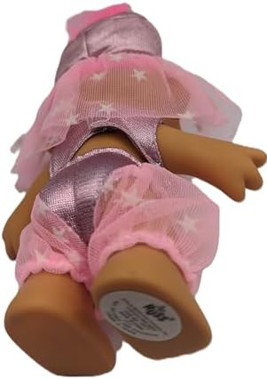 Troll Doll Collectible Good Luck 1990s Pink Hair 5 inch Gemstone Belly Genie image 4