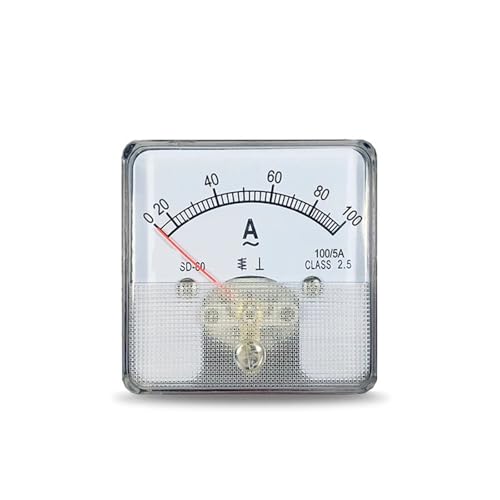 Voltmètre CA 300V 500V analogique avec cadran de mesure DH60 encastrable