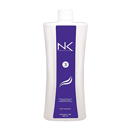 Nk Professional Care Extensive Maintenance Shampoo Step 3 | For Hair Treatments With Keratin | Nk Shampoo Post Treatment | Salt-Free Shampoo | 950Ml | 32 Oz #TOP2
