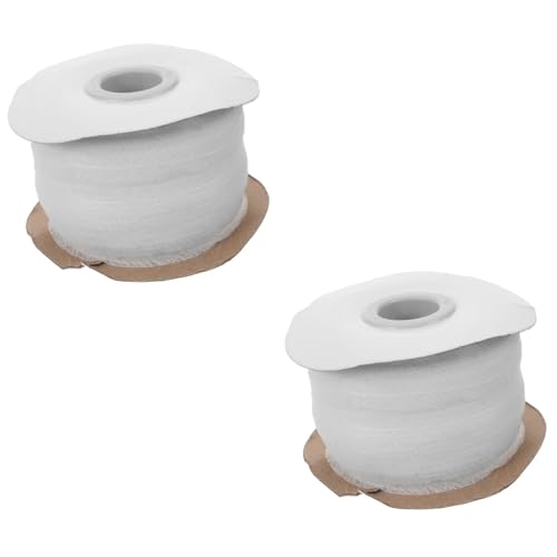 Gogogmee 2 Rolls Fusible Interfacing Strip Lining Fabric for Sewing Interfacing Fabrics Stretch Lining 10 Yards Clothing Supplies