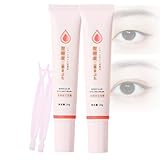 Maidlure Double Eyelid Styling Cream, Double Eyelid Shaping Cream Waterproof Invisible Double-Fold Eyelid Cream with Y Stick (2 pcs)