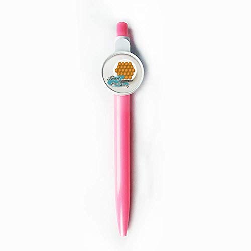 Stylo à bille rétractable bleu Hong Kong Egg Puff écritures fluides