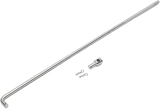 Throttle Rod 14.96” Throttle Linkage Universal Car Clip Accelerator Adjustable for Camaro 1967-1969 | Nova 1968-1969 | Chevelle and El Camino 1964-1969