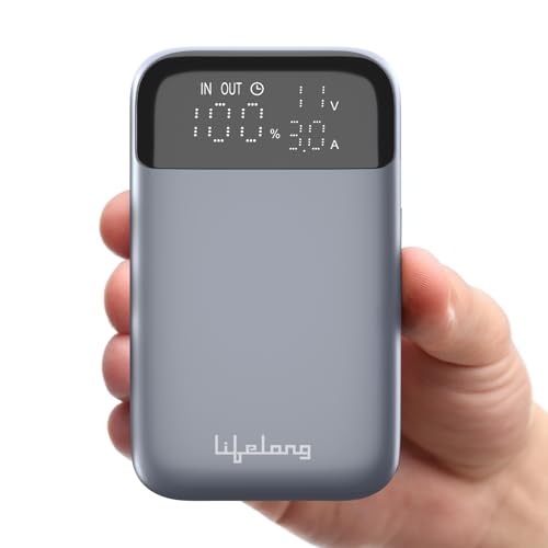 Lifelong Boost 10000 mAh Fast 33 W Cable Included Compact Size Power Bank with 2 Input/Output Port (Lithium Polymer, Fast Charging, Quick Charge 3.0 for Mobile, Earbuds, Smartwatch, Speaker, Tablet) (B0D7VHTWGG) Amazon Price History, Amazon Price Tracker