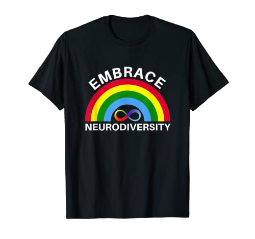 Embrace Neurodiversity ADHD ASD Autism Awareness T-Shirt