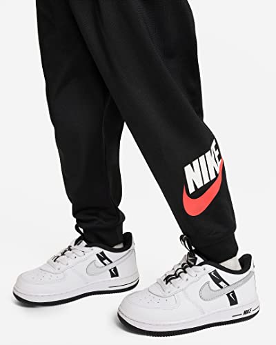 Nike Little Boy Printed Full Zip Jacket & Pants 2 Piece Tracksuit (B(76J216-023)/W, 3T)4