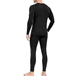 wirarpa Men's Cotton Long Johns Thermal Underwear Set Base Layer Lightweight Long Sleeve Top and Pajama Bottom - Image 2
