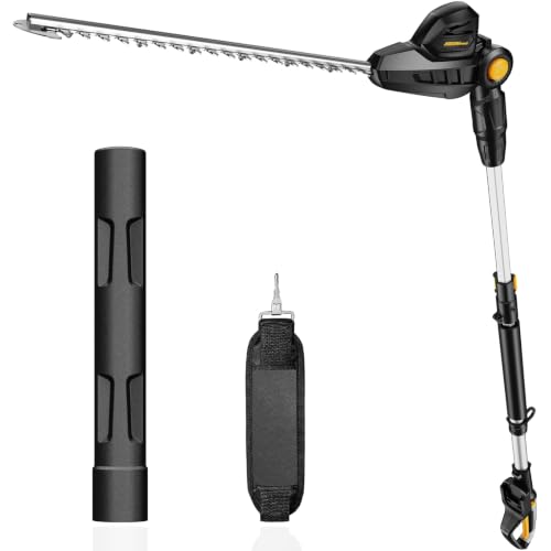 HEINPRO Pole Hedge Trimmer Cordless Compatible with Dewalt 20V MAX Battery