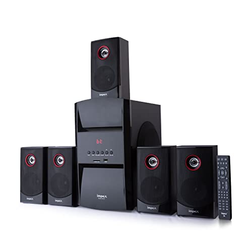 8 Best Home Theater Systems in India Under 10000 4 Impex BLUEROCK 140 Watts 5.1 Channel Multimedia Speaker...