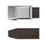 35mm Solid Alloy Buckle & Moro Brown Leather
