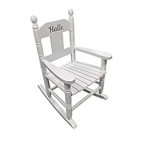 Hoolaroo Personalised Kids Chair Rocking Chairs For Nursery Toddler Armchair Childrens Chair With Name On