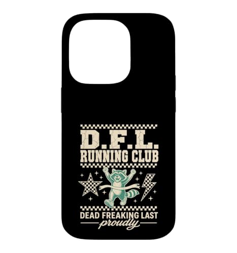 DFL Running Club Dead Freaking Last Runner Case for iPhone 14 Pro