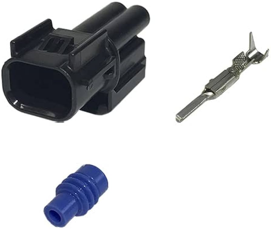 Amazon.co.jp: 住友電装 060型 HX 防水 2極 オスカプラー・端子セット