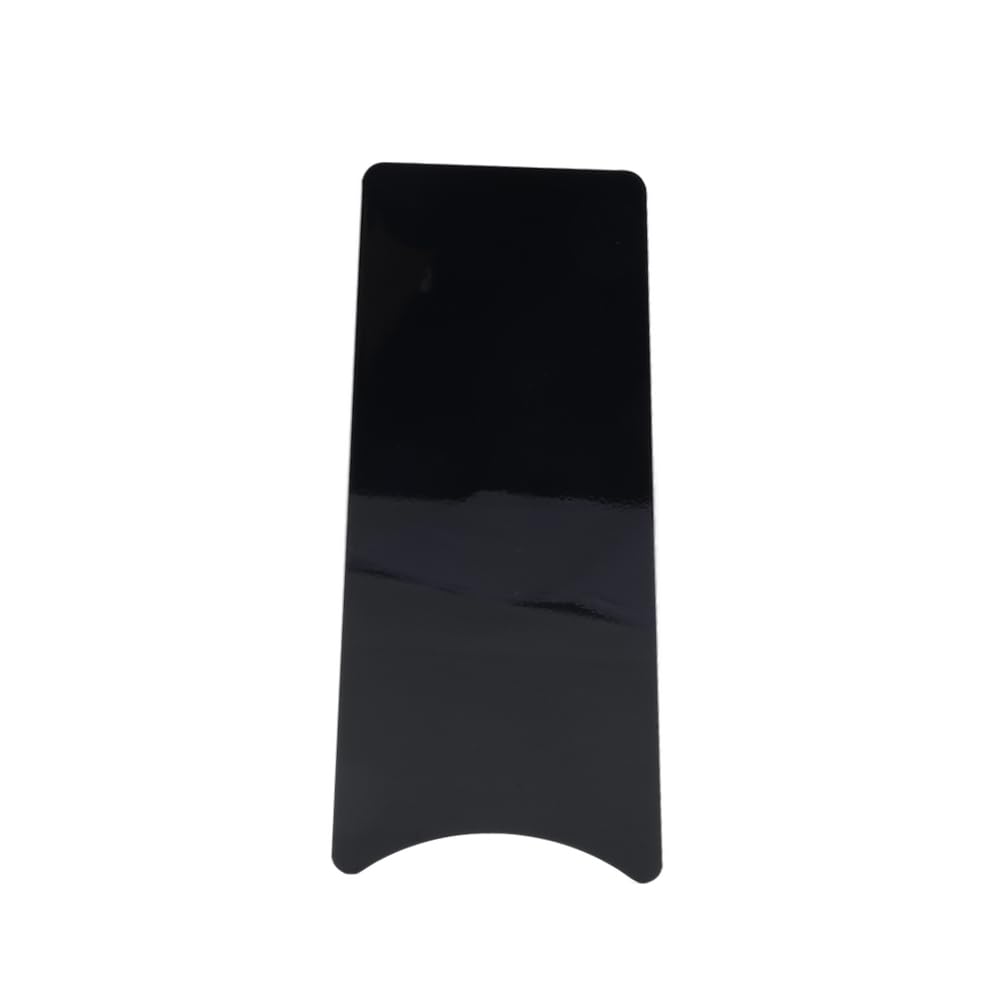 Liru Dash Insert Fuel Tank Cover Panel Glossy Black Aluminum for Harley Electra Glide, Tour Glide, Street Glide 1987-2007