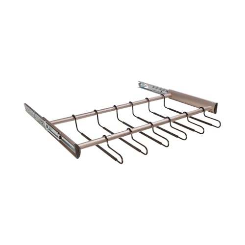 Brixwell QIMN-001 Hanger Pants Rack Pull Out Anodized Finish