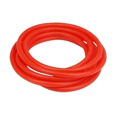 Liuchuchu Red Rubber Tubing Latex Rubber Hoses Idxod 1.6~10Mm High Resilient(,10 Meters,Id 1.6Mm X Od 3.2Mm)