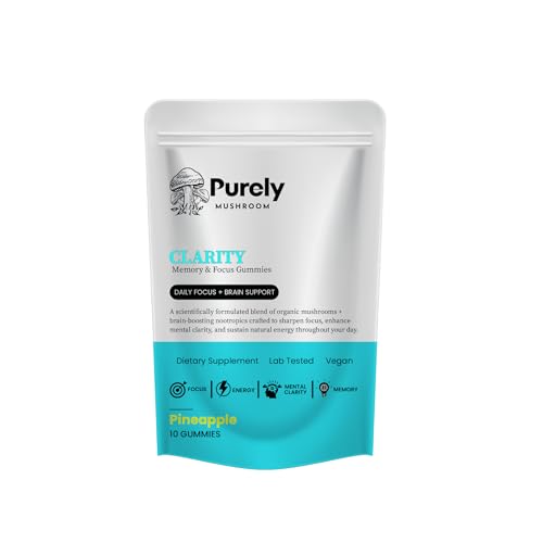 Purely Mushroom Clarity Mushroom Gummies