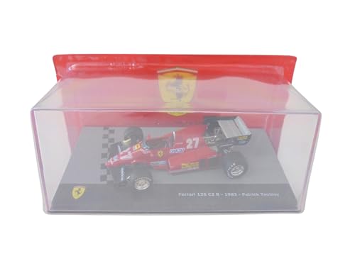 OPO 10 - Formula 1 car Compatible with Ferrari 126 C2 B - 1983 Patrick Tambay 1/43 Scale - F1F37 by OPO 10 - Used condition - Image 7