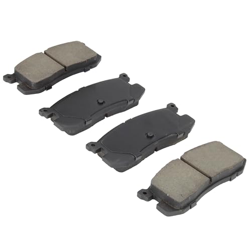 Image of QUALITY-BUILT Rear Ceramic Brake Pads, Black Series 1003-0400C, Compatible with 1988-1992 Ford /Mazda (626, MX-6, Probe)