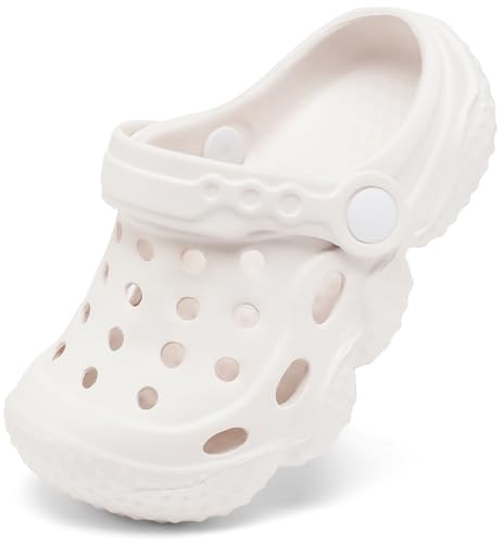 Image of ChayChax Kid's Garden Clogs Cute Slides Sandals Toddlers Beach Pool Shower Shoes with Non-Slip Sole