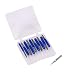 10 Degree 3.175mm Shank Cemented Carbide Engraving Bits CNC PCB Router Carving Tools Pack of 10(0.1mm)