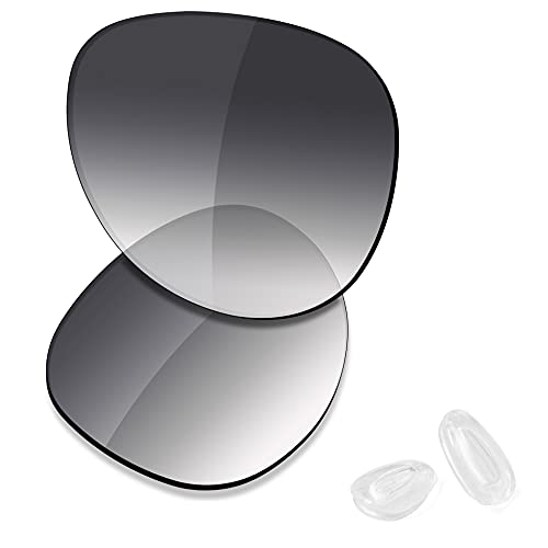 Image of SAUCER Premium Replacement Lenses & Nosepads for Oakley Elmont L OO4119 60mm Sunglasses