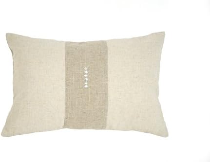 ZENTIQUE Throw Pillow with Centered Stripe