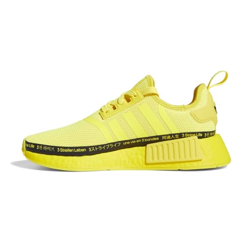 Image of adidas NMD R1 Womens Shoes Size 6.5, Color: Yellow /Yellow