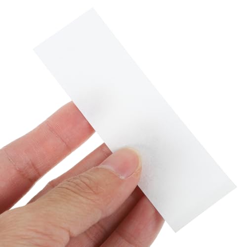 Image of Chromatography Paper Strip: 500 Sheets Experiments Filter Paper Absorbent Laboratory Cleaning Sheets for Chemistry Laboratory Classroom Pigment Separation and Experiments