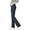 Amazon Essentials Women's Mid-Rise Slim Bootcut Jean, Rinsed, 16 Long