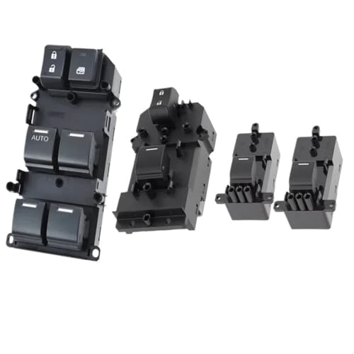 Interrupteur principal lève-vitre finition premium pour Accord 2008-2012 robuste ABS