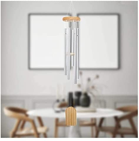 Windspiele für den Außenbereich, Aluminiumrohre, Windspiele, Garten-Windspiele mit natürlichem, entspannendem, beruhigendem Klang