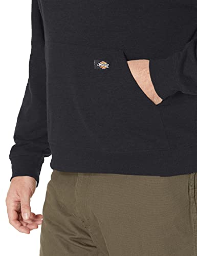 Dickies Men's Pullover Fleece Hoodie, Black, Medium3