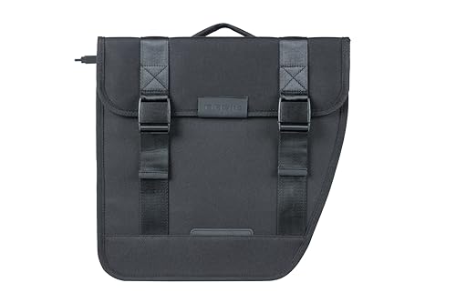 Basil Tour Doppeltasche – MIK-System – 28 Liter – wetterfest – Schwarz