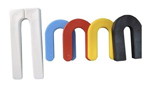 Troxell Usa - 1/4" Horseshoe Shim Tile Spacers 70 Pcs/Jar #TOP2